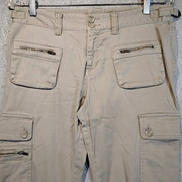 Nevada Women's Brown Cargo Capris in  Size 7/8 - Picture 2 of 14